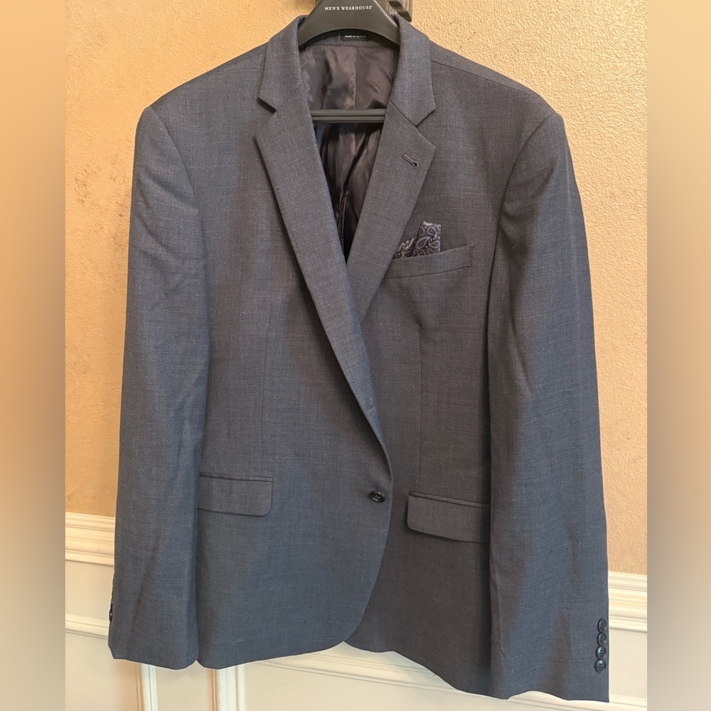 Joseph Abboud Gray Modern Sport Coat